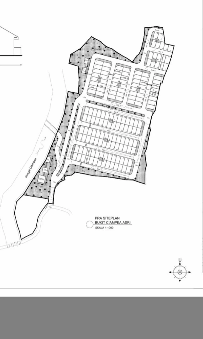 Site Plan Bukit Ciampea Asri